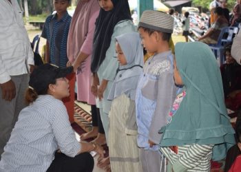 Ketua DPRD Langkat Sribana PA Jemput Aspirasi Warga Desa Turangi