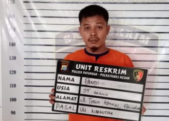 Polsek Patumbak Amankan Pelaku Narkoba saat Gerebek Lokasi Judi