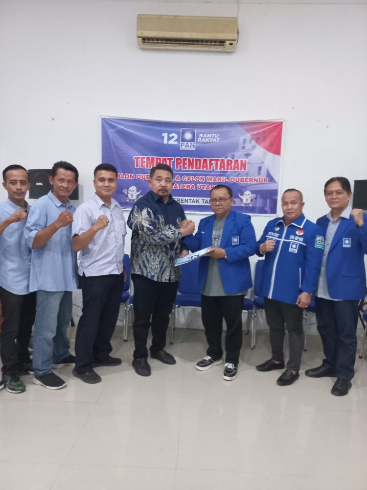 Balon Wakil Gubernur Sumut H Suratman Daftar ke PAN, Golkar, PKB dan Gerindra