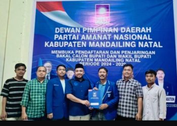 Daftar ke PAN, Mora Harahap Optimis Dapat Tiket Cawabup Madina