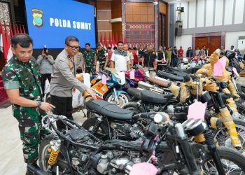 Polda Sumut dan Kodam Gagalkan Penyelundupan Moge Hingga Ayam Siam Senilai Rp20 M