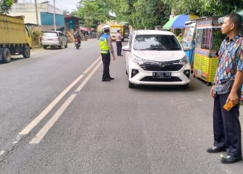 Sat Lantas Polres Tebing Tinggi, Bapenda dan Jasa Raharja Gelar Razia PKB