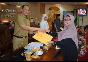 DPRD Langkat Gelar Paripurna Penjelasan Enam Ranperda