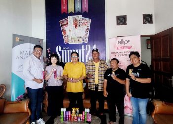 Kenalkan Produk Kecantikan, KINO Tbk Kunjungi Media Sumut24 Group