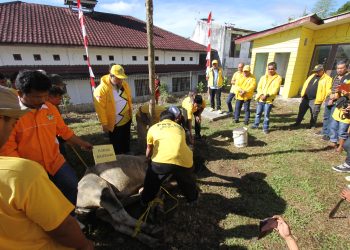 Ikut Kurban Bersama Golkar Sumut, Ijeck : Terim Kasih Pak Jokowi, Prabowo dan Bobby 