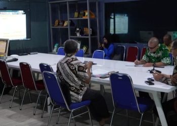 Sekda Langkat Ikuti Rakor dan Fasilitasi Dukungan Pilkada Serentak Lewat Zoom Meeting