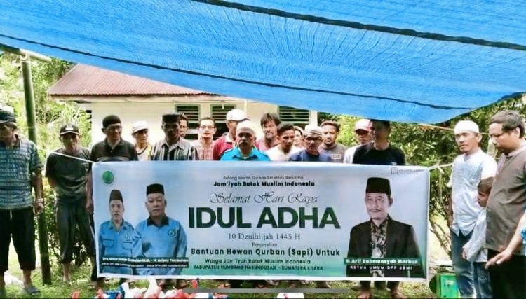 Jam’iyah Batak Muslim Indonesia Safari Kurban ke Pelosok Sumatera Utara