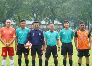 Pj Bupati Langkat Faisal Hasrimy Galang Persahabatan Lewat Pertandingan Bola