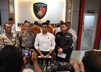Empat Pelaku Penyerangan Petugas saat Eksekusi Bangunan di Sampali Ditangkap