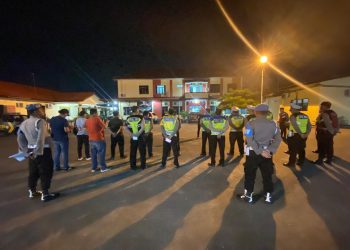 Berantas Penyakit Masyarakat, Polres Tebing Tinggi Patroli Skala Besar