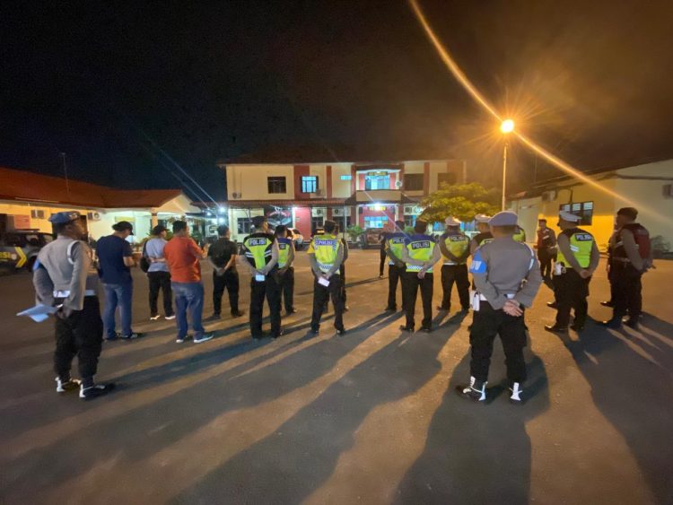 Berantas Penyakit Masyarakat, Polres Tebing Tinggi Patroli Skala Besar