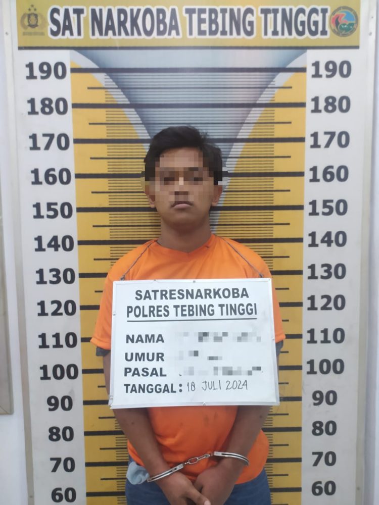 Bawa Sabu, Sat Narkoba Polres Tebing Tinggi Tangkap Pria Pengangguran 
