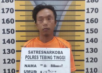 Sat Narkoba Polres Tebing Tinggi Tangkap Pria Pemilik Dua Paket Sabu