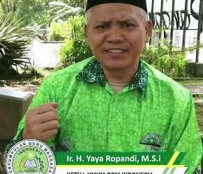 Pendidik Inspiratif Ir H Yaya Ropandi MSi (PGM Indonesia untuk Madrasah yang Lebih Baik)