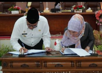 DPRD Langkat Gelar Paripurna Pengesahan Perda Bangunan Gedung dan RPJPD 2025 -2045