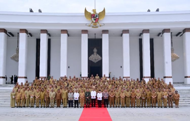 Pj Bupati Langkat Faisal Hasrimy Hadiri Rapat dengan Presiden RI di IKN