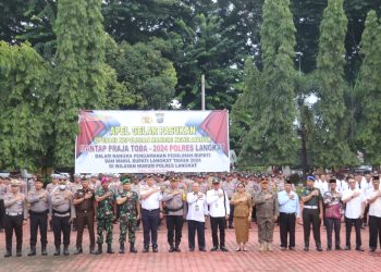 Ketua PWI Langkat Hadiri Gelar Apel Pasukan Operasi Mantap Praja Toba 2024