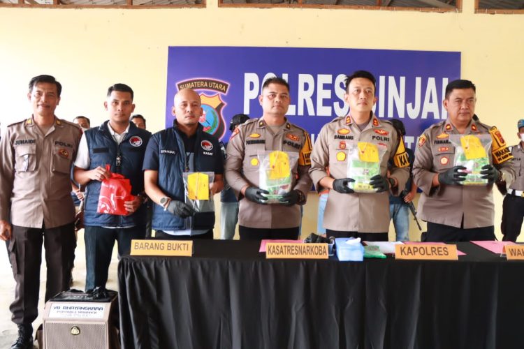 Bandar Narkoba Antar Provinsi Diciduk Polres Binjai