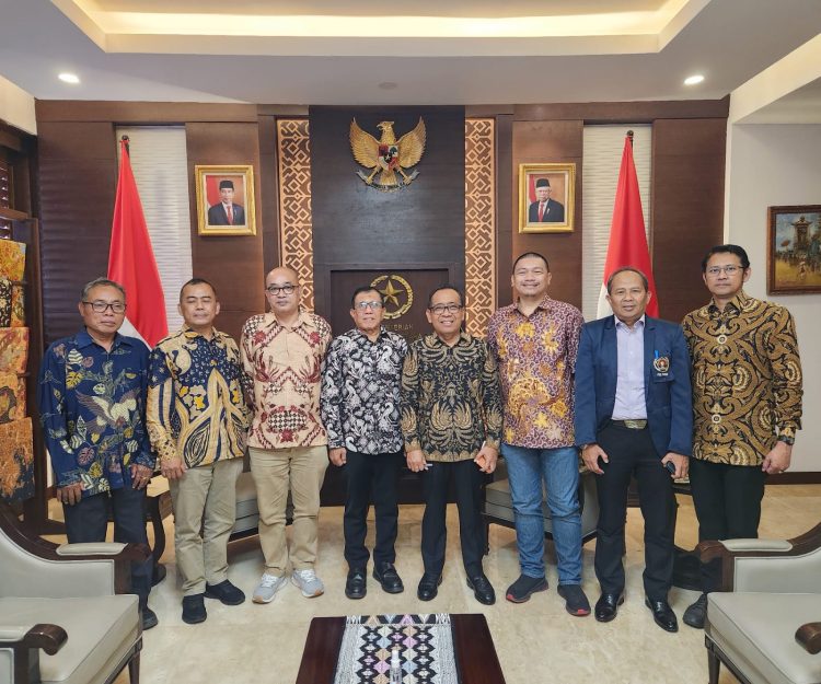 Mensesneg Pratikno Dukung PWI Pusat Wujudkan Graha Pers Pancasila dan Pusat Diklat