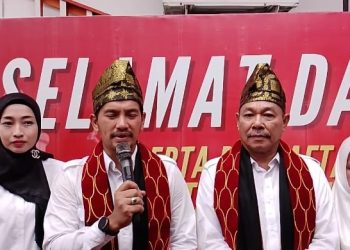 Pasangan IDAMAN Resmi Mendaftar ke KPUD Kota Tebing Tinggi