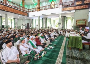 Dihadiri Ribuan Jemaah, Pelaksanaan Haul ke-3 Almarhum H Anif Berlangsung Khidmat