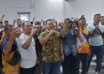Calon Wakil Wali Kota Tebing Tinggi Mukmin Tambunan Sambangi Warga Padang Hilir