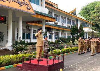 Mulyono Pimpin Apel Gabungan ASN Pemkab Langkat 