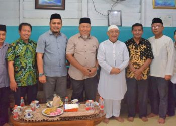 Komitmen Pilkada Santun dan Berakhlak, Cabup Langkat Iskandar Sugito SPd MM Silaturahmi ke Pimpinan Daerah Al Washliyah Langkat