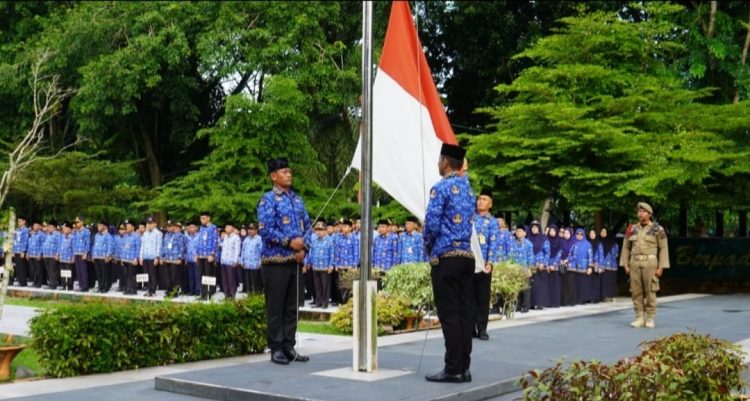 Pj Bupati Ajak ASN Pemkab Langkat Tingkatkan Kualitas Layanan Publik 