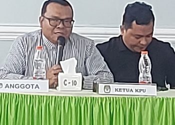 KPU Kota Tebing Tinggi Gelar Pleno Penetapan DPT Pilkada 2024