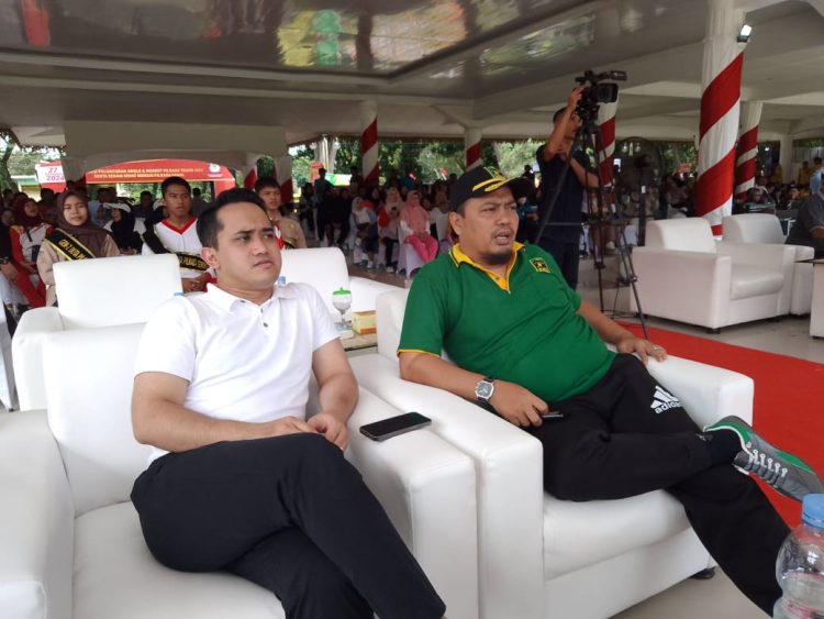 Paslon Syahafandin-Tiorita Absen, Hanya Iskandar-Adli Tama Hadir dalam Peluncuran Maskot dan Jingle Pilkada Serentak 2024