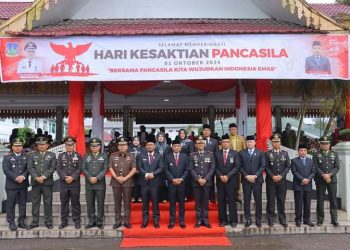 Pj Wali Kota Tebing Tinggi Pimpin Upacara Peringatan Hari Kesaktian Pancasila