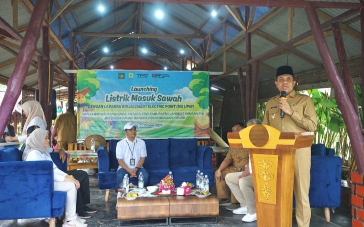 Pj Bupati Langkat Luncurkan Program “Bis LIPIN”: Dorong Efisiensi Listrik Sektor Pertanian