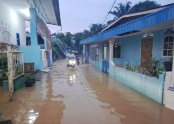 Diterjang Banjir, Ribuan Rumah di Tebing Tinggi Terendam