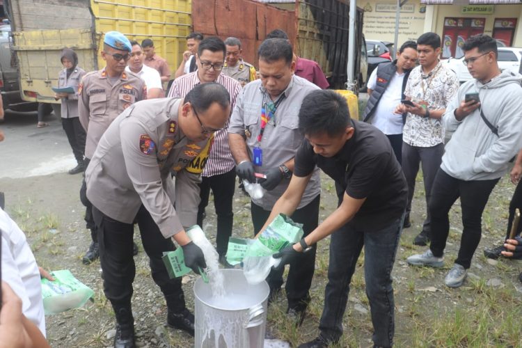 Polres Langkat Musnahkan Barang Bukti Sabu Seberat 21.426,58 Gram