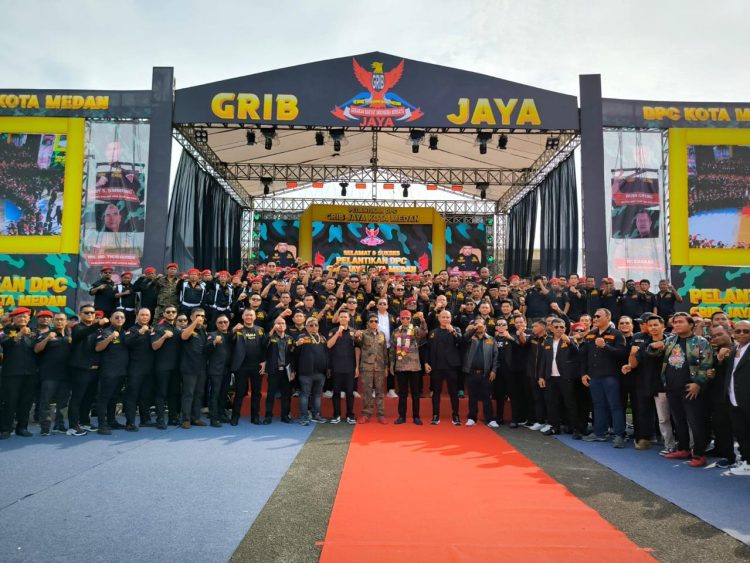 DPC GRIB Jaya Medan Resmi Dilantik, Hercules : Pemerintahan Prabowo Harus Dikawal