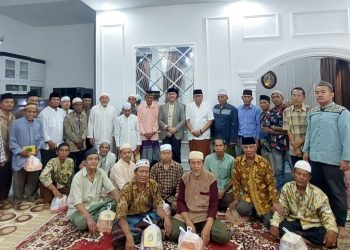 Tahlilan Malam Ketiga Meninggalnya  Mertua Ceo Sumut24 Group Berlangsung Khidmat
