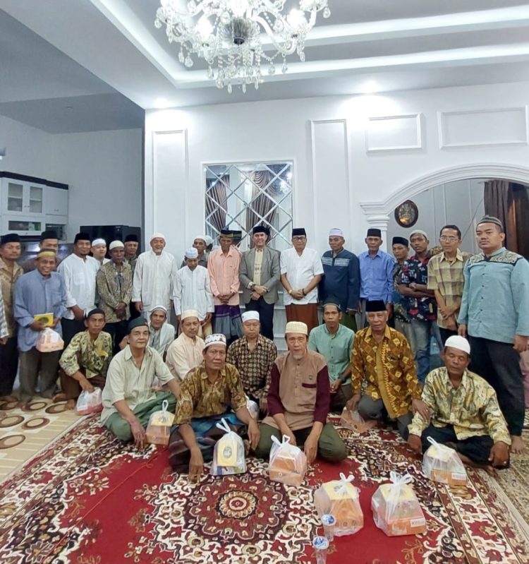 Tahlilan Malam Ketiga Meninggalnya  Mertua Ceo Sumut24 Group Berlangsung Khidmat
