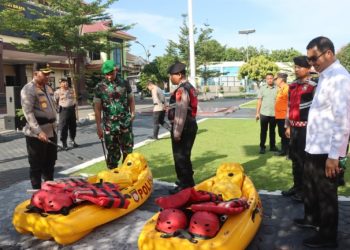 Kapolres Batu Bara Pimpin Apel Kesiapan Penanganan Bencana Alam 2024 