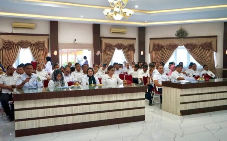 Pj Bupati Langkat Pimpin Rakorpem Bahas Isu Aktual : Infrastruktur, Netralitas ASN dan Mitigasi Banjir