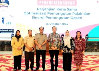 Pemkab Langkat Tandatangani Kerja Sama Optimalisasi Pajak
