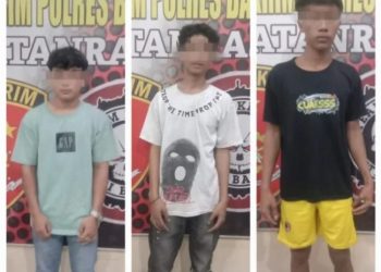 Diduga Perkosa Anak di Bawah Umur, Tiga Remaja Diamankan Polres Batu Bara