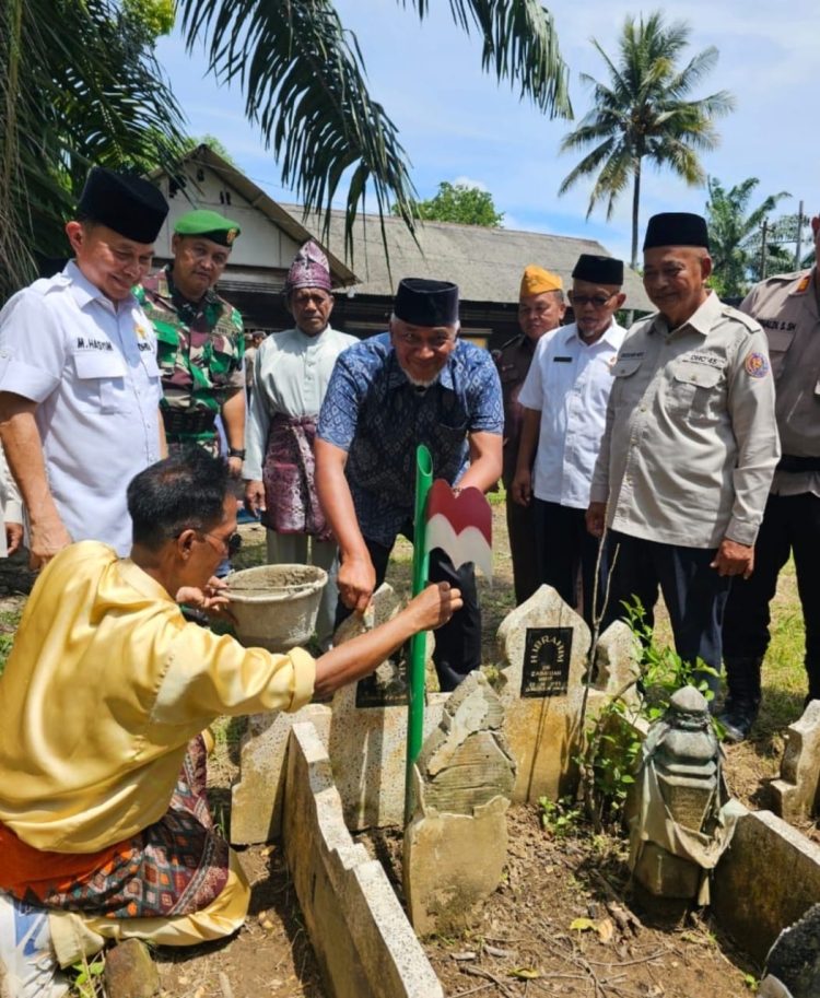 Dukung Pelestarian Sejarah, Pemkab Langkat Resmikan Tugu Juang 45 di Desa Secanggang 