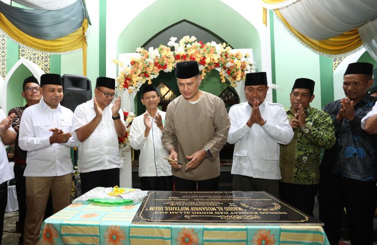 Resmikan Masjid ke-48, Ijeck : Doakan Niat Hati Tak Berubah untuk Menebar Manfaat