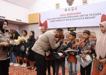 Doa Bersama Jelang Pilkada, Kapolrestabes Medan : Pesta Demokrasi Harus Menggembirakan