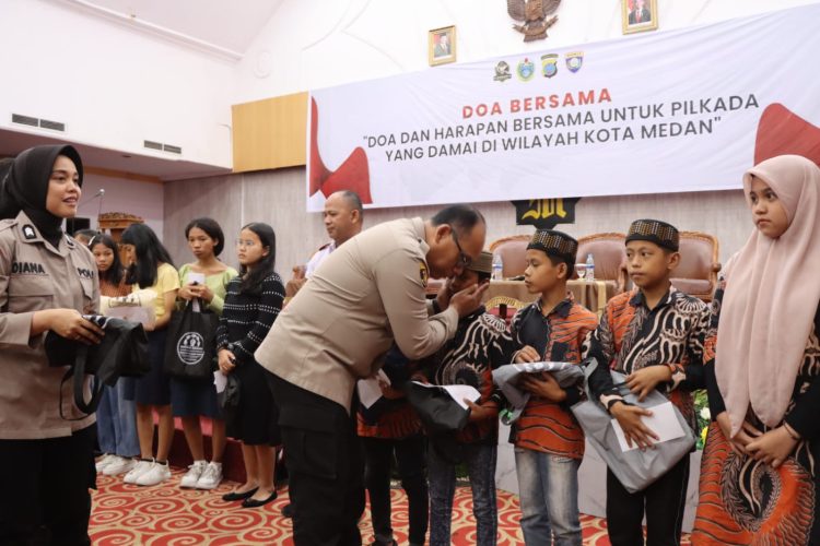 Doa Bersama Jelang Pilkada, Kapolrestabes Medan : Pesta Demokrasi Harus Menggembirakan