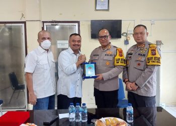Terima Kunjungan Kapolrestabes, Farianda : PWI Sumut Siap Bersinergi Wujudkan Kota Medan Kondusif