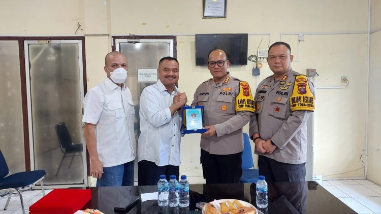 Terima Kunjungan Kapolrestabes, Farianda : PWI Sumut Siap Bersinergi Wujudkan Kota Medan Kondusif