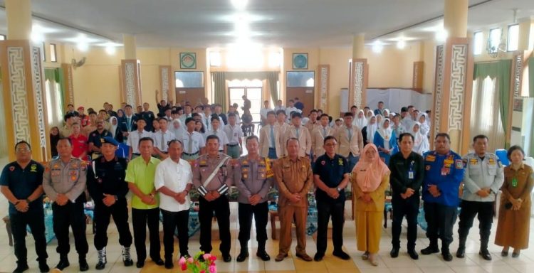 KBPP Polri Resor Kota Tebing Tinggi Ajak Pelajar Tertib Berlalulintas dan Jauhi Narkoba 