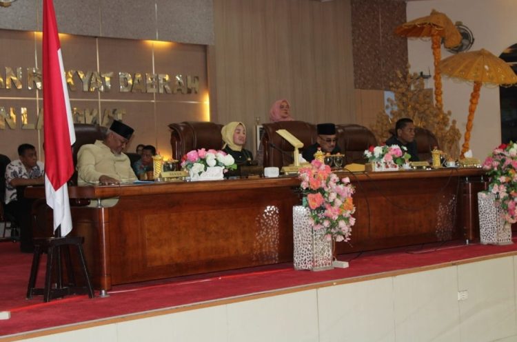 DPRD Langkat Umumkan Susunan Pimpinan dan Anggota Alat Kelengkapan Dewan